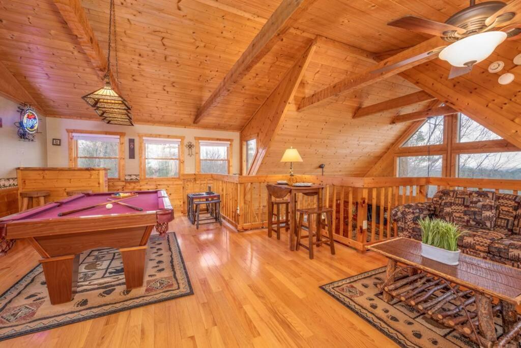 Over The Mountain - Smoky Mountain View Cabin Sevierville Exterior foto
