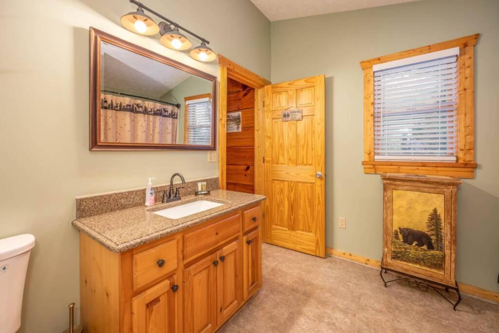 Over The Mountain - Smoky Mountain View Cabin Sevierville Exterior foto